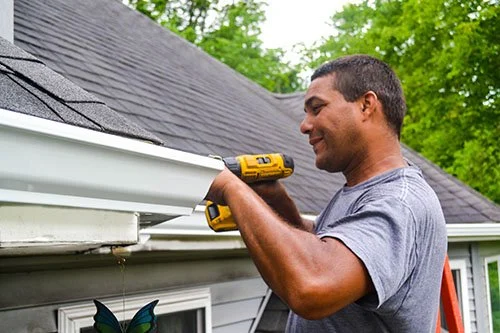 Aluminum Seamless Gutters Installed by Pearson Seamless Gutters